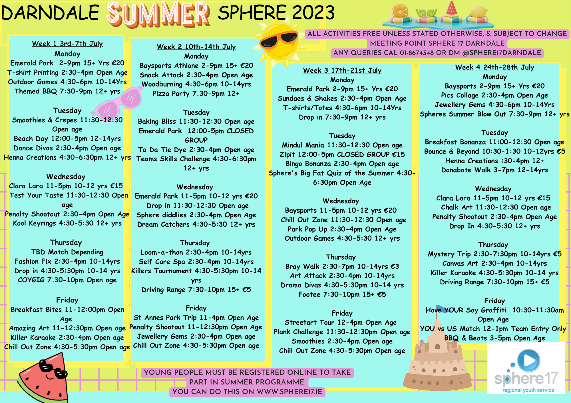 Summer Sphere Darndale 2023